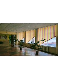 Вертикальні жалюзі Лайн 15 кольорів