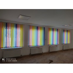 Вертикальні жалюзі Лайн 15 кольорів
